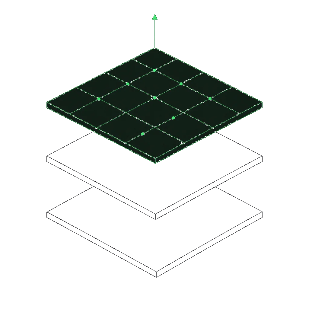 Three layers. X·ARC works above foundational models and above the agent harnesses they live in.